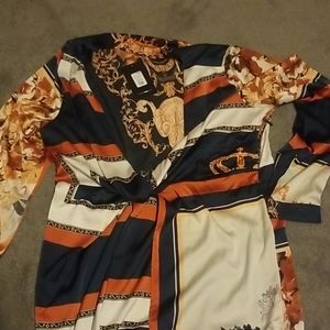 WHOLE LOTTA CLASS SATIN MINI DRESS